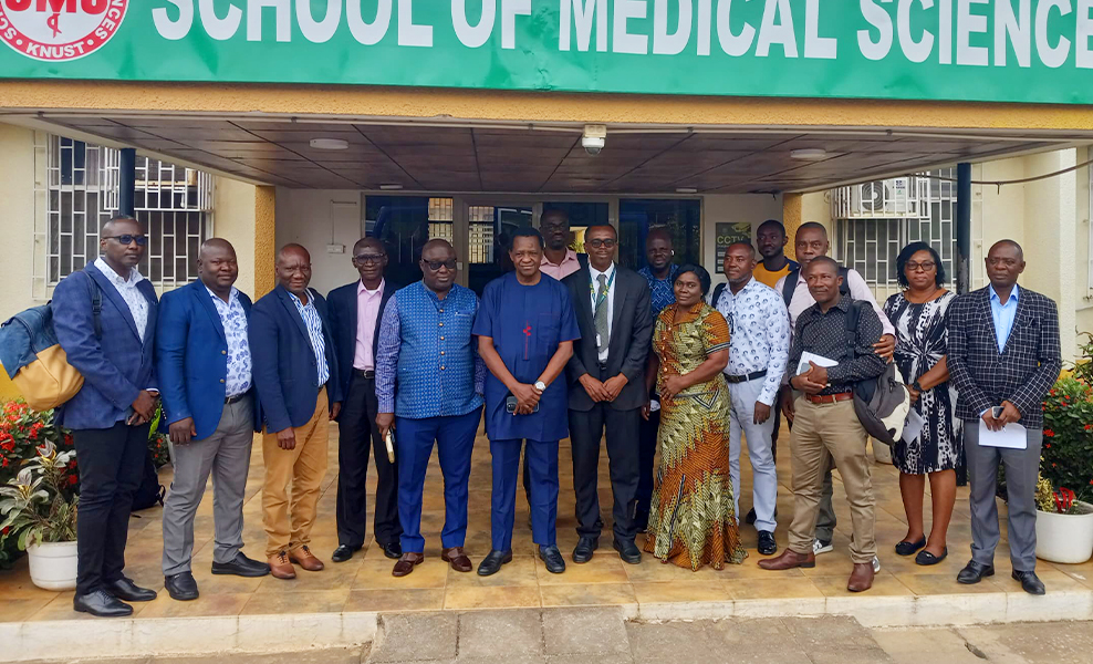 KNUST School of Medical Sciences and Njala University to Collaborate on Enhancing Medical Training