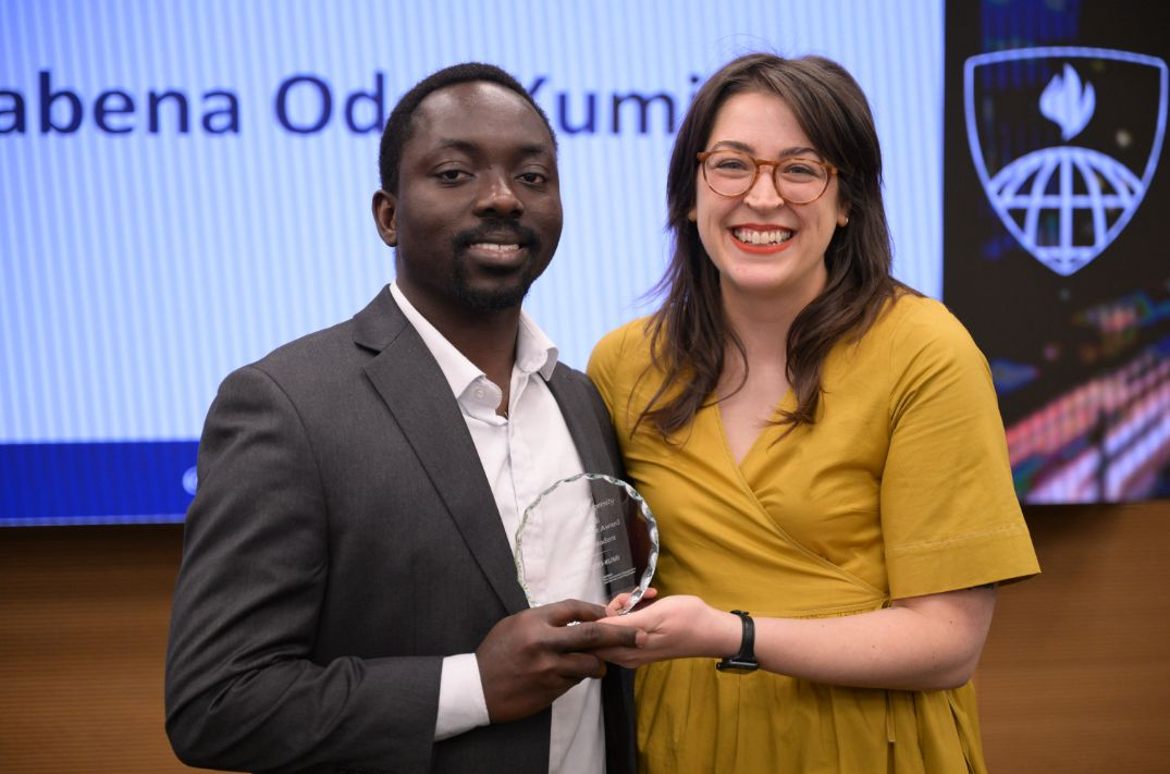 KNUST Alumnus Wins 2025 Johns Hopkins Community Service Award for Public Health Leadership