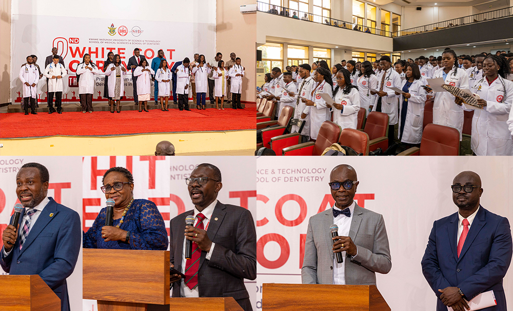 SMS White Coat Ceremony Marks Clinical Transition for 350 Medical, Dental Students