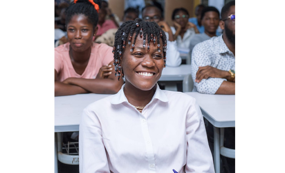 Joycelyn Boateng Addai (First-year medical student at KNUST),