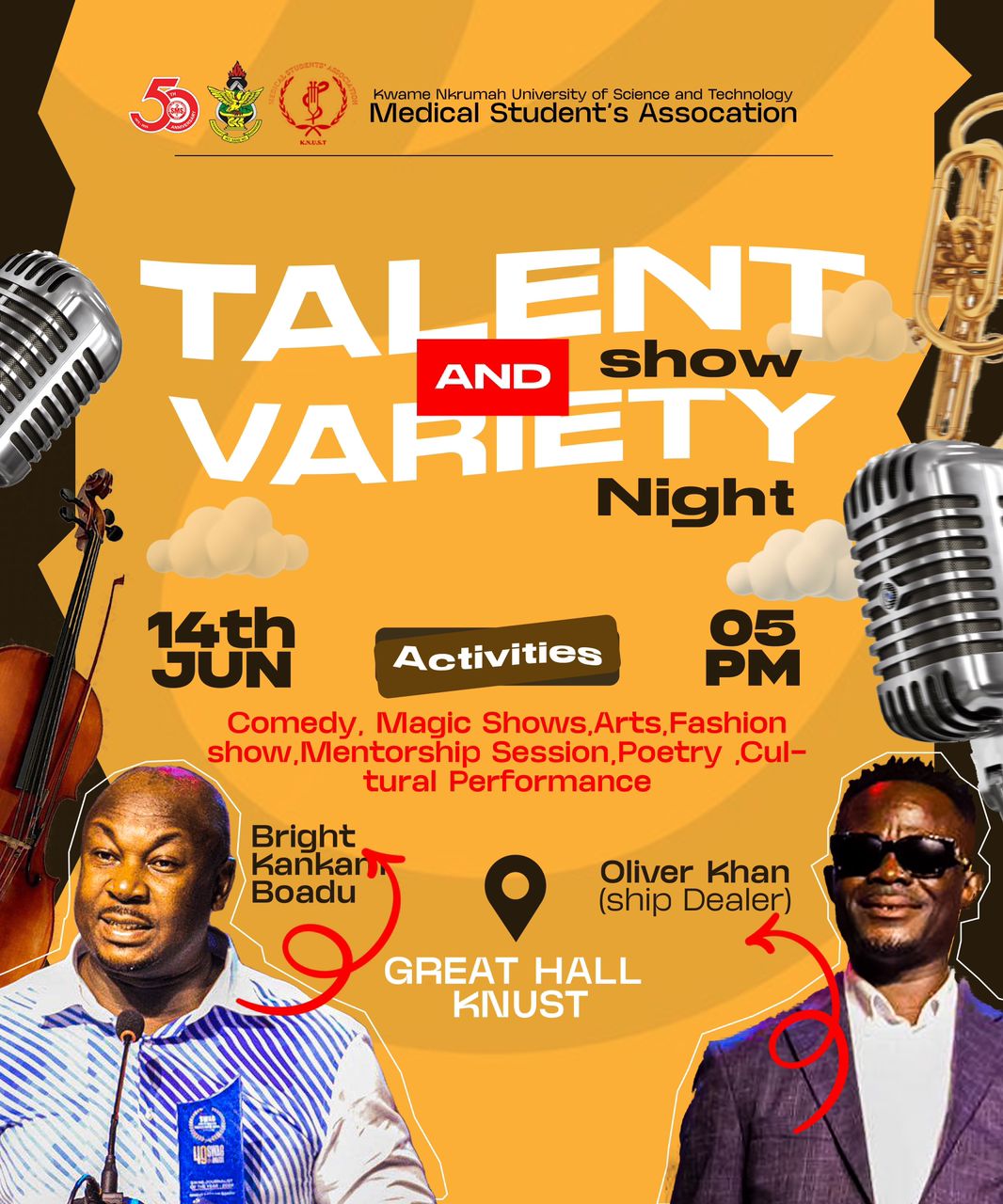 KNUST MSA President urges medical students to participate in 50th anniversary activities