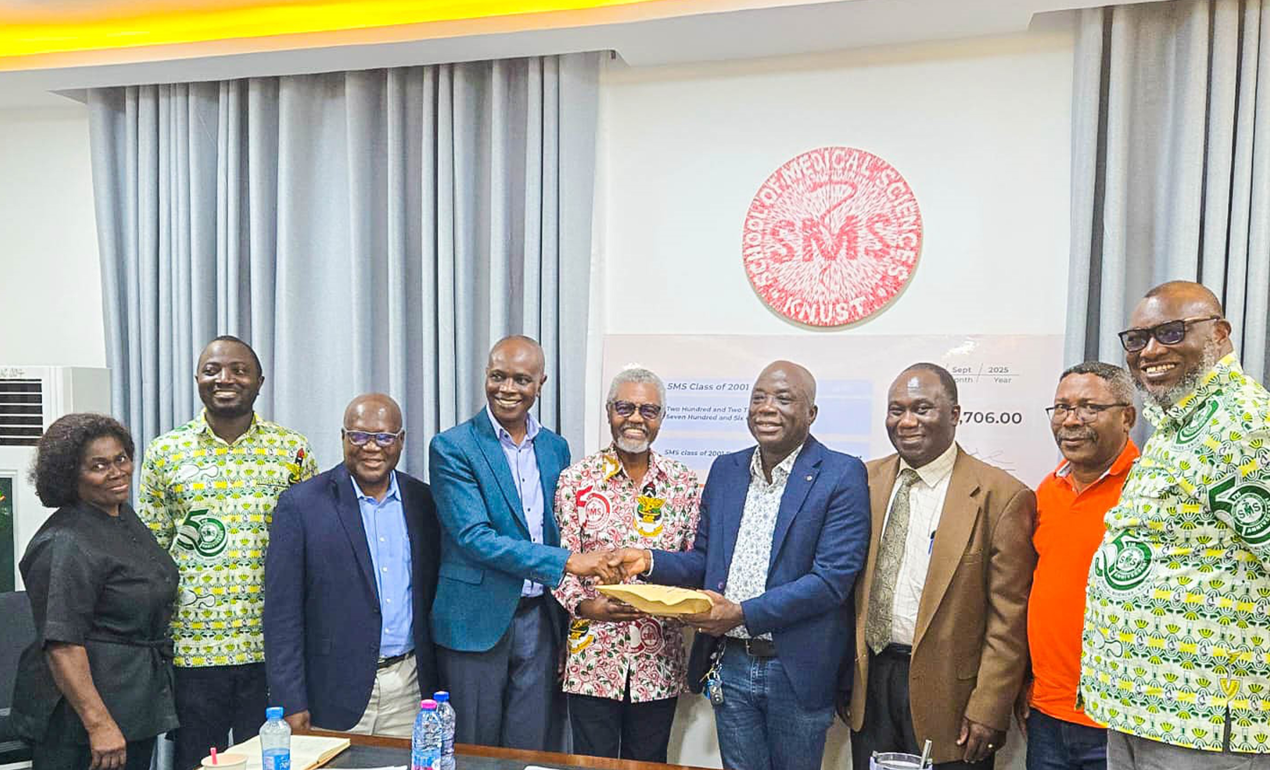 KNUST SMS Class of 1989 Donates GH¢65,000 toward SMS @50 Legacy Project